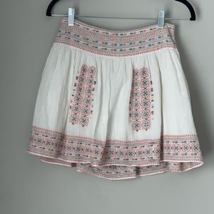 LINEN MINI SKIRT BY JOIE!!